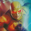 Reverse Flash Character Diamond Paintings