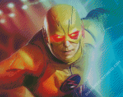 Reverse Flash Character Diamond Paintings