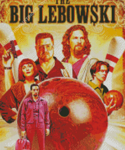 The Big Lebowski Movie Poster Diamond Paintings