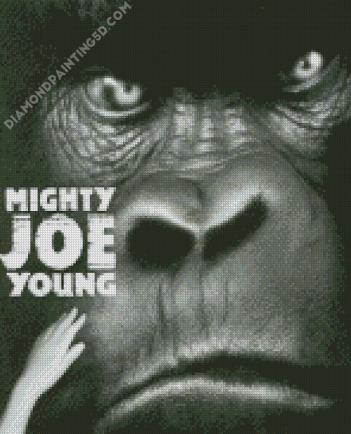 Black And White Mighty Joe Young Poster Diamond Paintings