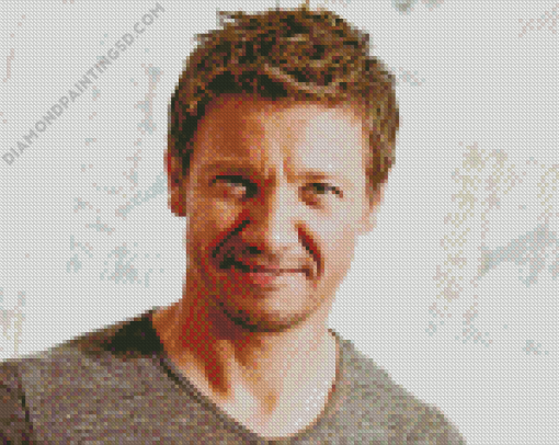 Jeremy Renner Actor Diamond Paintings