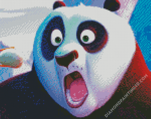 Kung Fu Panda Animation Diamond Paintings