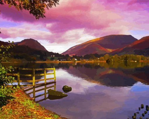 Lake District Grasmere Diamond Paintings