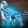 Lightning Tiger Diamond Paintings