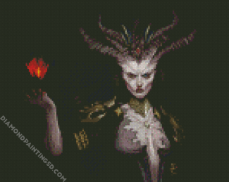 Lilith Queen Of Dark Diamond Paintings
