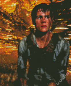 Maze Runner Movie Character Diamond Paintings