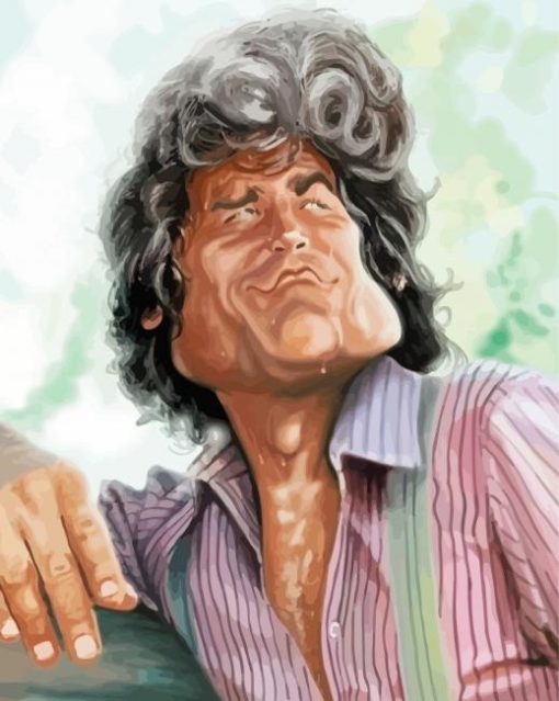 Michael Landon Charicature Diamond Paintings