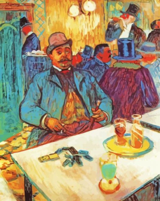 Monsieur Boileau By Toulouse Lautrec Diamond Paintings