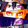 Naruto Eyes Characters Diamond Paintings