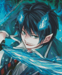 Okumura Blue Exorcist Anime Diamond Paintings