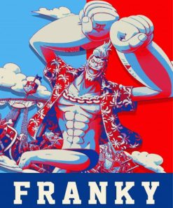 One Piece Franky Poster Diamond Paintings