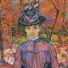 Portrait of Suzanne Valadon Toulouse Lautrec Diamond Paintings