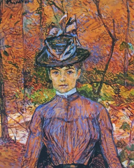 Portrait of Suzanne Valadon Toulouse Lautrec Diamond Paintings