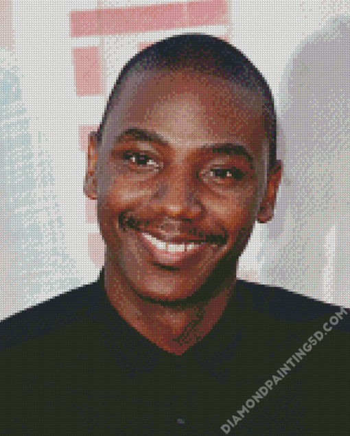 Black And White Jerrod Carmichael Diamond Paintings