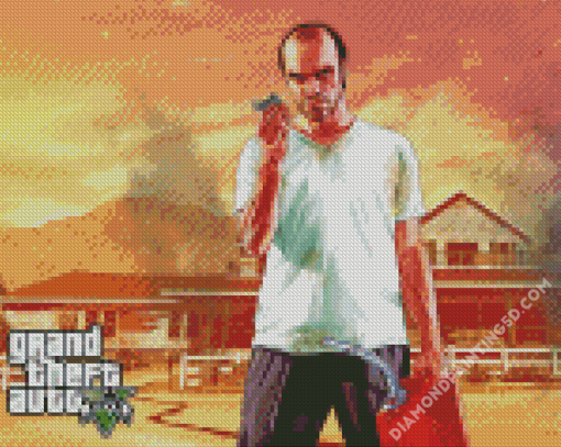 Grand Theft Auto Characters Diamond Paintings