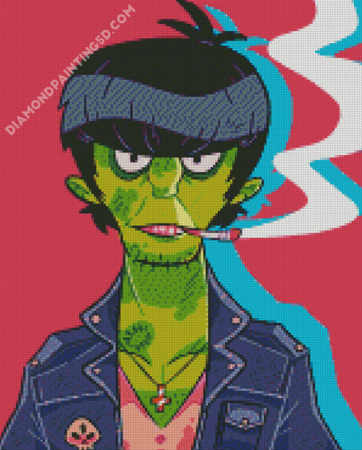 Murdoc Niccals Art Diamond Paintings