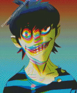 Murdoc Niccals Pop Art Diamond Paintings