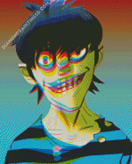 Murdoc Niccals Pop Art Diamond Paintings