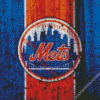 New York Mets Baseball Logo Diamond Paintings