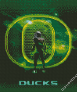Oregon Ducks Football Diamond Paintings