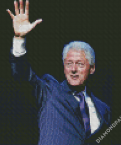 President Bill Clinton Diamond Paintings