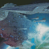 Star Wars Death Star Art Diamond Paintings