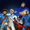 SilverHawks Scince Fiction Animation Diamond Paintings