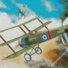 Sopwith Triplane Art Diamond Paintings