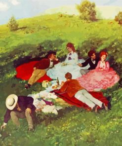 Szinyei Merse Picnic In May Diamond Paintings