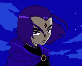 Teen Titans Raven Demon Diamond Paintings