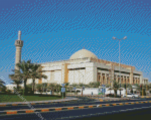 The Grand Mosque of Kuwait Diamond Paintings