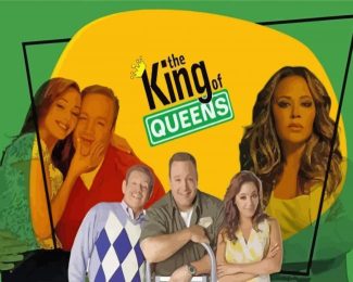 The King of Queens Sitcom Poster Diamond Paintings