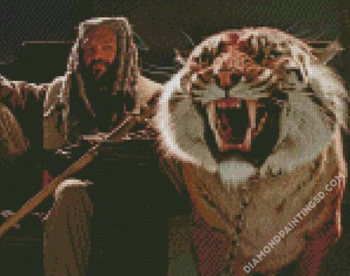 Aesthetic King Ezekiel And Shiva Diamond Paintings