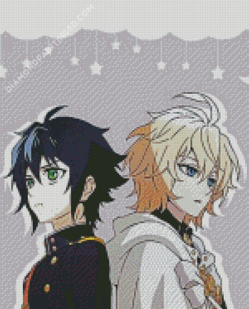 Aesthetic Seraph of The End Diamond Paintings