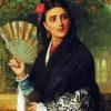 Aesthetic Spanish Lady Diamond Paintings