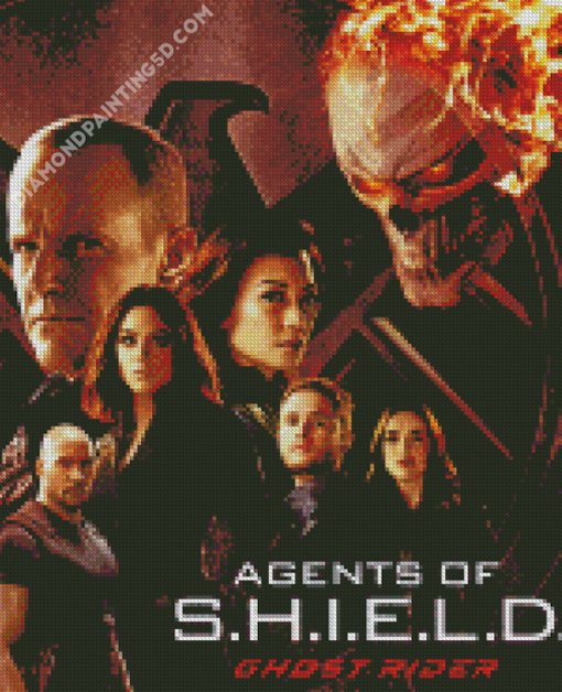 Agents Of Shield Movie Diamond Paintings