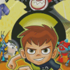 Ben 10 Game Diamond Paintings