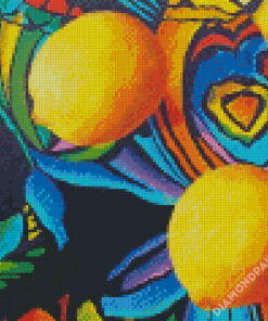 Colorful Abstract Fruit Diamond Paintings