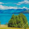 Flathead Lake Landscape Diamond Paintings