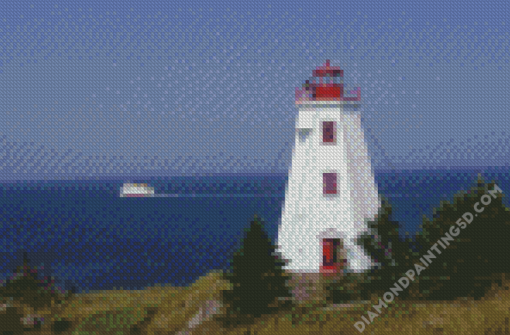 Grand Manan Lighthouse Diamond Paintings