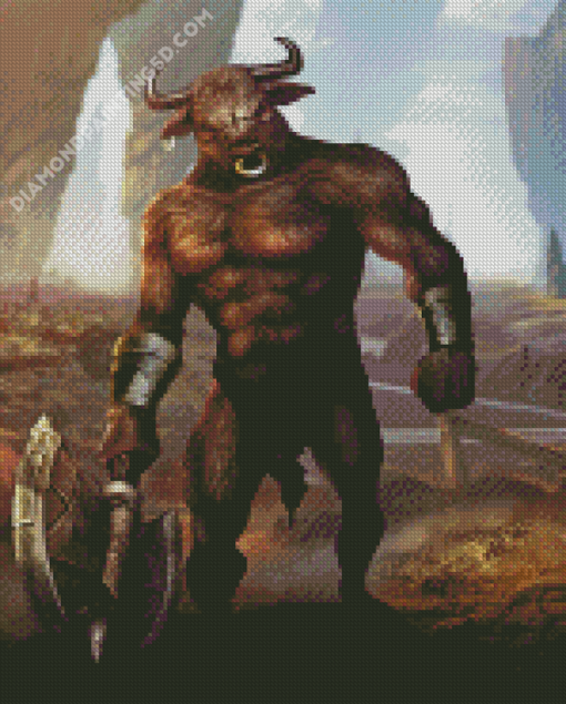 Minotaur Diamond Paintings