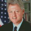 President Bill Clinton Diamond Paintings