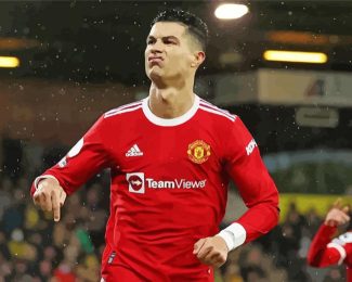 Ronaldo Man Utd Diamond Paintings