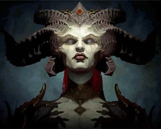 Scary Lilith Diamond Paintings