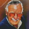 Stan Lee Portrait Diamond Paintings