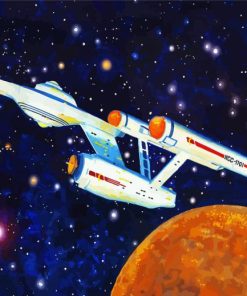 Starship Entreprise Art Diamond Paintings