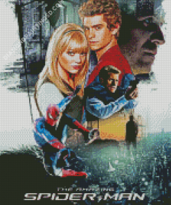The Amazing Spider Man Movie Poster Diamond Paintings