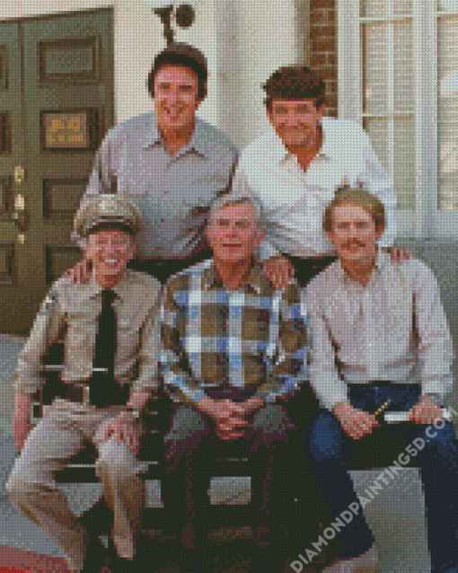 Andy Griffith Show Serie Diamond Paintings