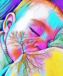 Breastfeeding Tree Of Life Diamond Paintings