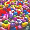 Colorful Drugs Pills Diamond Paintings
